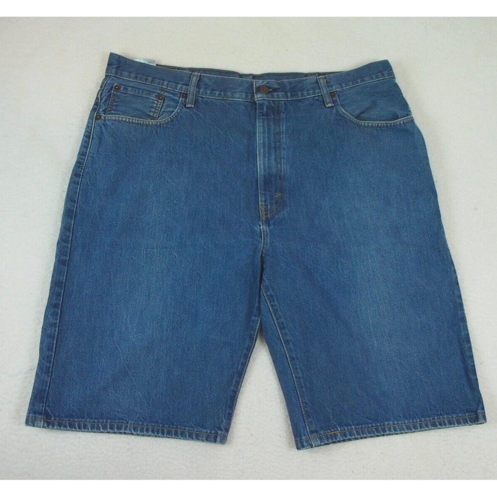 Levi's Men's Size 42 Cargo Shorts Denim‎ 569 Loose Fit Blue Cotton